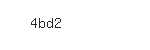 Captcha: 4bd2